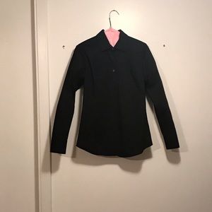 J. Crew stretch black shirt size S